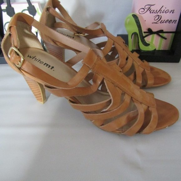 White Mountain Shoes - White Mountain Heel Strappy Sandals